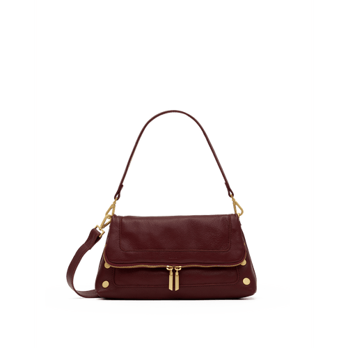 BEVERLY MED - Cherrywood Pebble/Brushed Gold-Hammitt-Renee Taylor Gallery