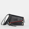 CURTIS - Black/Brushed Gold Red Zip-Hammitt-Renee Taylor Gallery