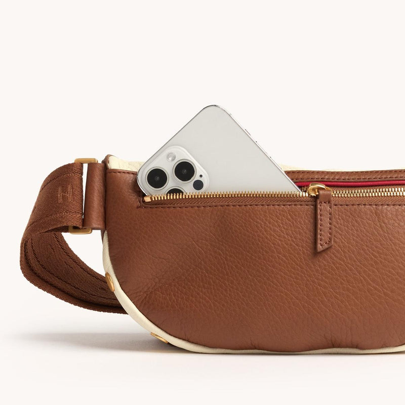 CHARLES CROSSBODY MED - Courtyard Cream/Brushed Gold-Hammitt-Renee Taylor Gallery
