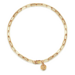 14K Rose Gold Hollow Paperclip Chain Bracelet - TB4674K4JJJ-Gabriel & Co.-Renee Taylor Gallery
