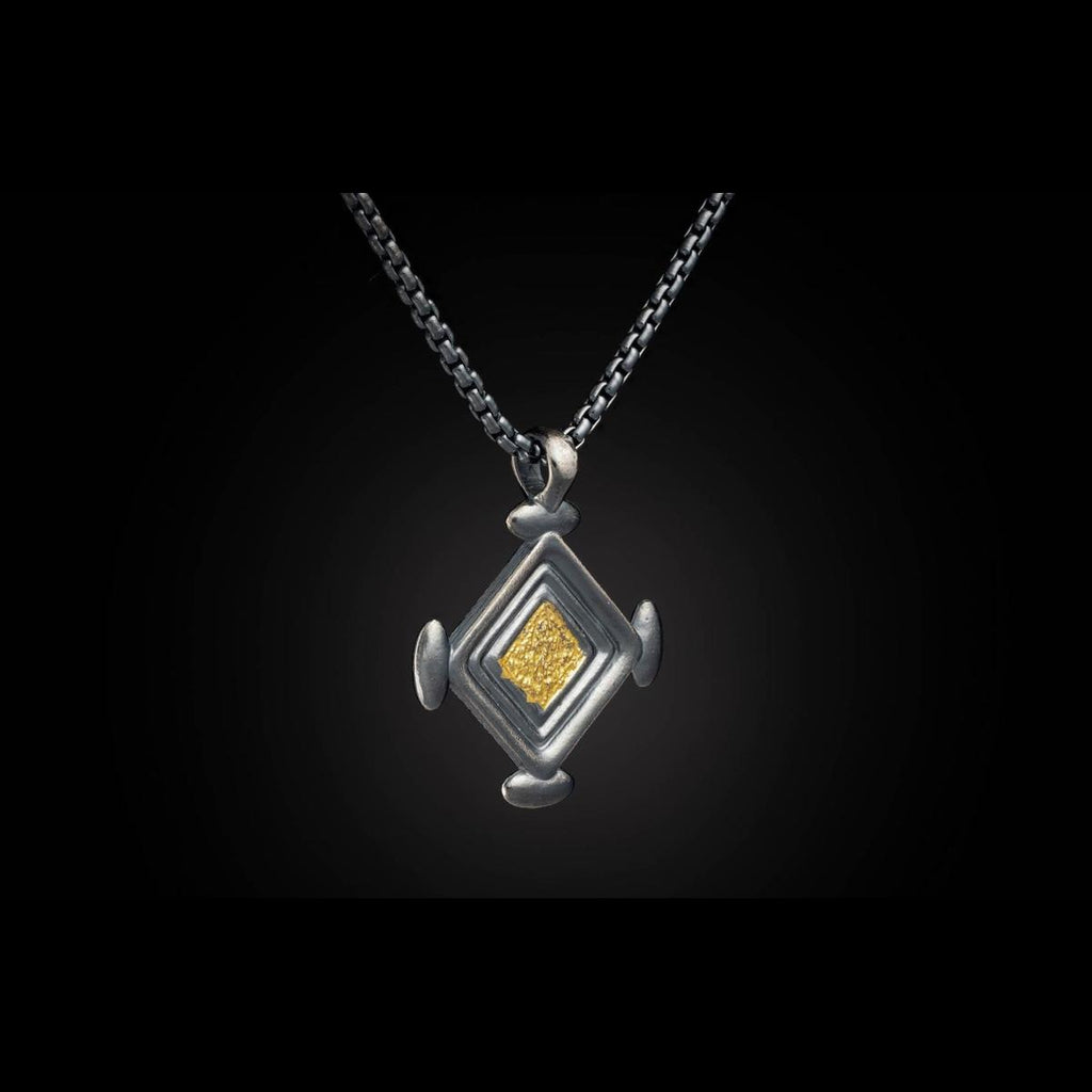 Men's Compass Necklace - P62-William Henry-Renee Taylor Gallery