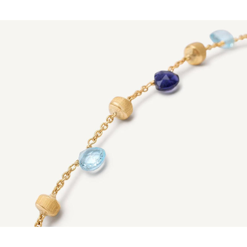 18K Paradise Iolite & Blue Topaz Bracelet - BB765 MIX240 Y 02-Marco Bicego-Renee Taylor Gallery