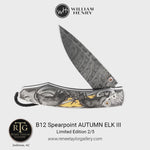 Spearpoint Autumn Elk III Limited Edition - B12 AUTUMN ELK III