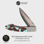 Spearpoint Hot Lava Limited Edition Knife - B12 HOT LAVA