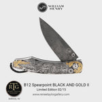 Spearpoint Black and Gold II Limited Edition - B12 BLACK GOLD II