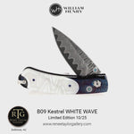 Kestrel White Wave Limited Edition Knife - B09 WHITE WAVE