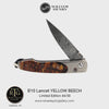 Lancet Yellow Beech Limited Edition Knife - B10 YELLOW BEECH