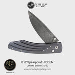 Spearpoint Hidden Limited Edition Knife - B12 HIDDEN
