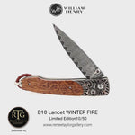 Lancet Winter Fire Limited Edition - B10 WINTER FIRE
