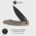 Spearpoint Burns Limited Edition - B12 BURNS