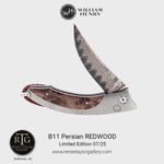 Persian Redwood Limited Edition Knife - B11 REDWOOD