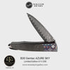 Gentac Azure Sky Limited Edition Knife - B30 AZURE SKY