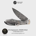 Spearpoint Jokers Wild Limited Edition - B12 JOKERS WILD