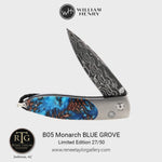 Monarch Blue Grove Limited Edition Knife - B05 BLUE GROVE
