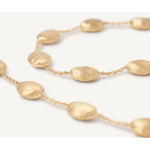 18K Yellow Gold Large Bean Adjustable Necklace - CB538-EY 02-Marco Bicego-Renee Taylor Gallery
