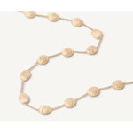 18K Yellow Gold Large Bean Adjustable Necklace - CB538-EY 02-Marco Bicego-Renee Taylor Gallery