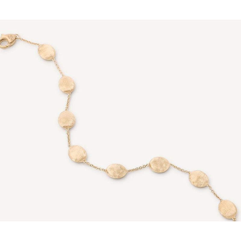 18K Yellow Gold Large Bean Bracelet - BB538 Y 02-Marco Bicego-Renee Taylor Gallery