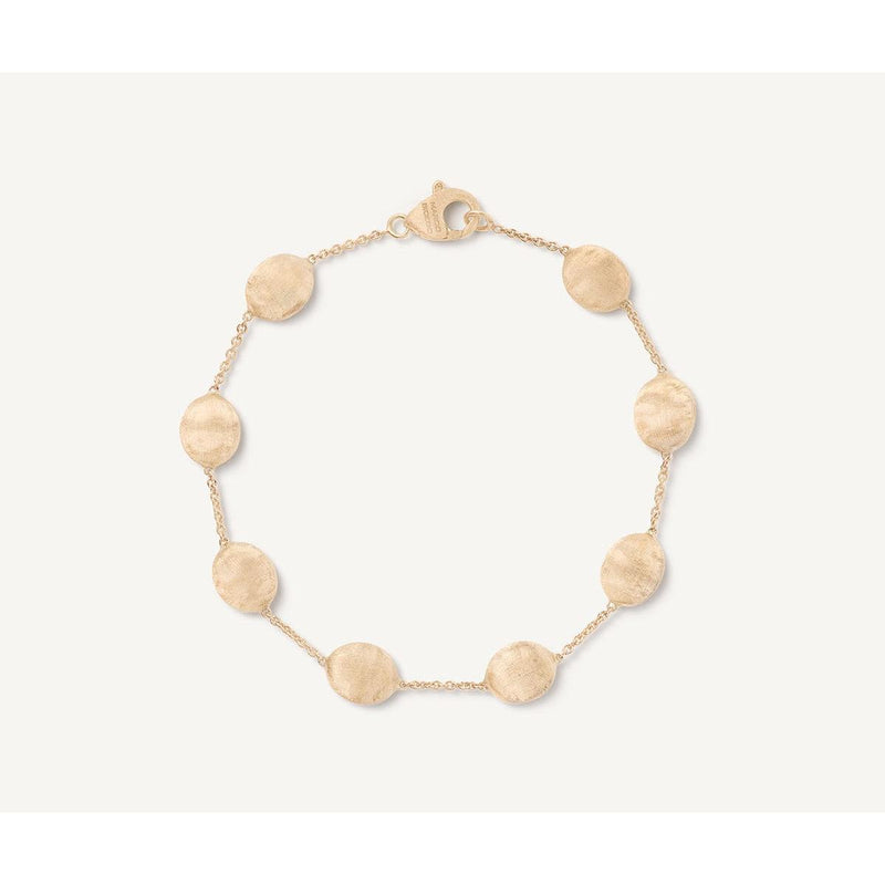 18K Yellow Gold Large Bean Bracelet - BB538 Y 02-Marco Bicego-Renee Taylor Gallery