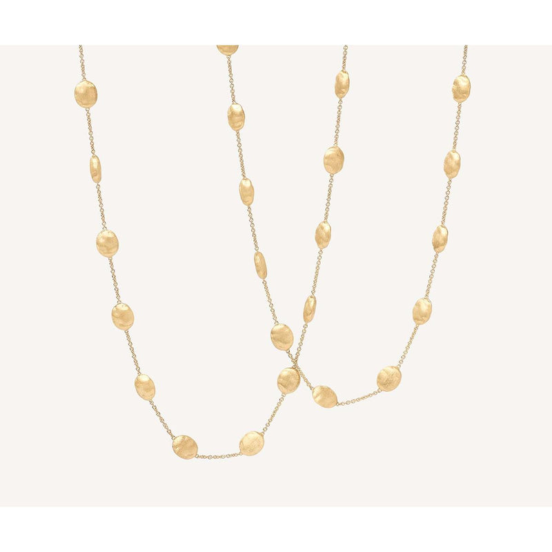 18K Siviglia Large Bead 36" Necklace - CB1624 Y 02-Marco Bicego-Renee Taylor Gallery