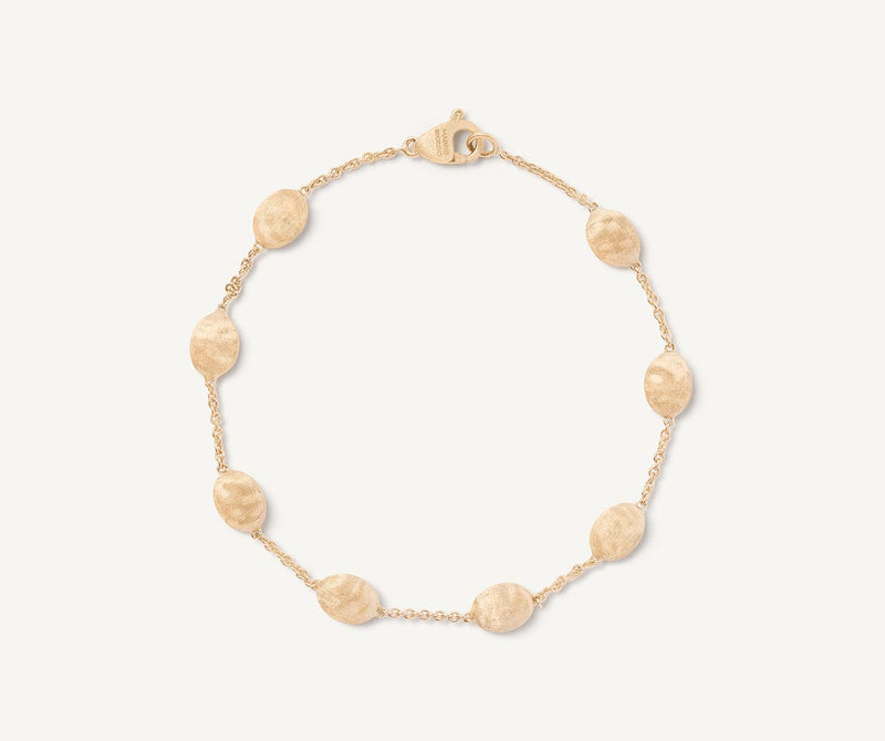 18K Siviglia Medium Bead Bracelet - BB553 Y 02-Marco Bicego-Renee Taylor Gallery