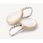 18K Siviglia Diamond & Mother of Pearl Earrings - OB1799-AB MPW YW Q6-Marco Bicego-Renee Taylor Gallery