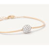 18K Siviglia Single Station Diamond Bracelet - SB120 B YW Q6-Marco Bicego-Renee Taylor Gallery