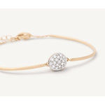 18K Siviglia Single Station Diamond Bracelet - SB120 B YW Q6-Marco Bicego-Renee Taylor Gallery