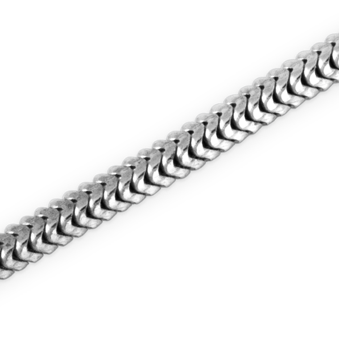 Sterling Silver 21" Adjustable 1.2mm Snake Chain-Marahlago Larimar-Renee Taylor Gallery