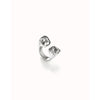 Ser Without Complex Sterling Silver Plated Ring - ANI0821BLNMTL-UNO de 50-Renee Taylor Gallery