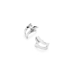 Sterling Silver Plated Ser Original Silver Earrings - PEN0979MTL0000U-UNO de 50-Renee Taylor Gallery
