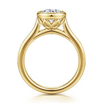 14K Yellow Gold Diamond Anniversary Band Mount - ER17010R6Y44JJ-Gabriel & Co.-Renee Taylor Gallery