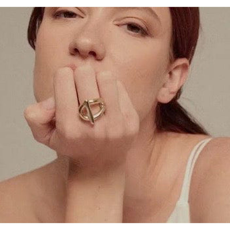 Teen 18K Gold Plated Ring - ANI0807ORO-UNO de 50-Renee Taylor Gallery