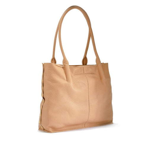 OLIVER ZIP - Toast Tan/Brushed Gold-Hammitt-Renee Taylor Gallery