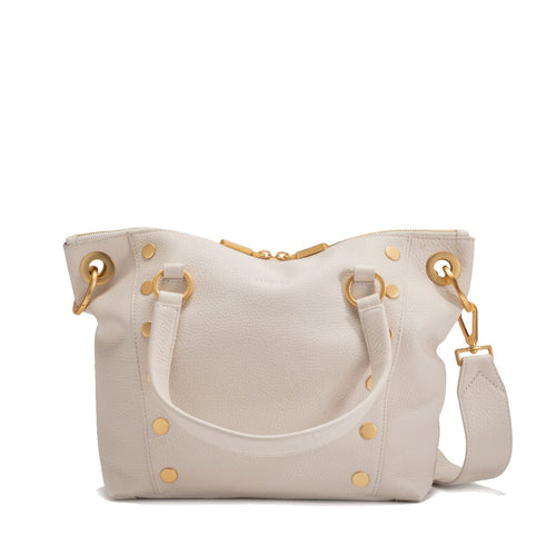 DANIEL MED - Calla Lily White/Brushed Gold-Hammitt-Renee Taylor Gallery