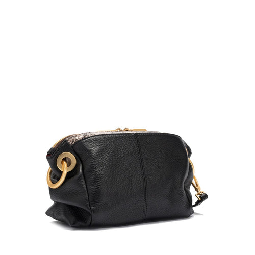 DANIEL CROSSBODY CLUTCH SML - Contrast Snake/Brushed Gold-Hammitt-Renee Taylor Gallery