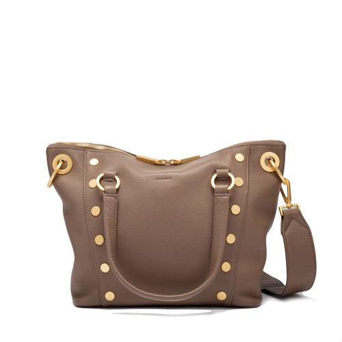 DANIEL MED - Sculpted Taupe/Brushed Gold-Hammitt-Renee Taylor Gallery