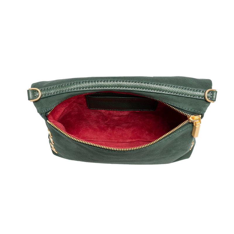 VIP MED - Green Room Suede/Brushed Gold-Hammitt-Renee Taylor Gallery