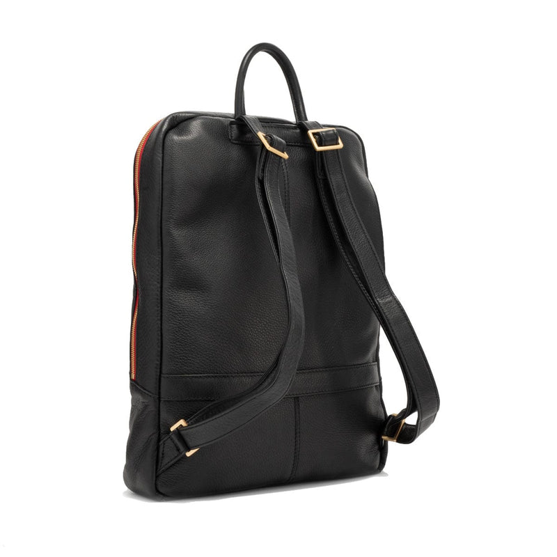 HUNTER BACKPACK - Black/Brushed Gold Red Zip-Hammitt-Renee Taylor Gallery