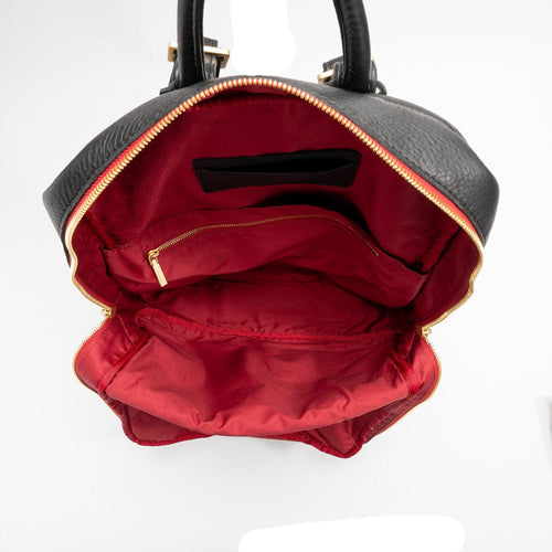 HUNTER BACKPACK - Black/Brushed Gold Red Zip-Hammitt-Renee Taylor Gallery