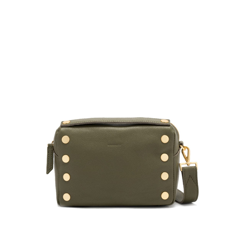 EVAN CROSSBODY SML - Olive/Brushed Gold-Hammitt-Renee Taylor Gallery