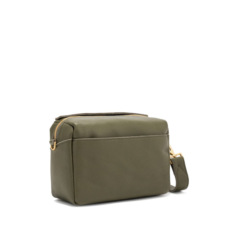 EVAN CROSSBODY SML - Olive/Brushed Gold-Hammitt-Renee Taylor Gallery