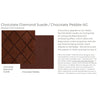 DILLON SML - Chocolate Diamond Suede/Antique Gold