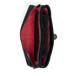 CHARLOTTE SML - Noir Diamond Suede/Gunmetal-Hammitt-Renee Taylor Gallery
