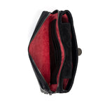 CHARLOTTE SML - Noir Diamond Suede/Gunmetal-Hammitt-Renee Taylor Gallery