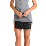 INVITATION CLUTCH - Midnight Marquise/Gunmetal-Hammitt-Renee Taylor Gallery