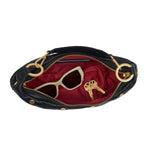 ERICA SML - Black/Brushed Gold-Hammitt-Renee Taylor Gallery