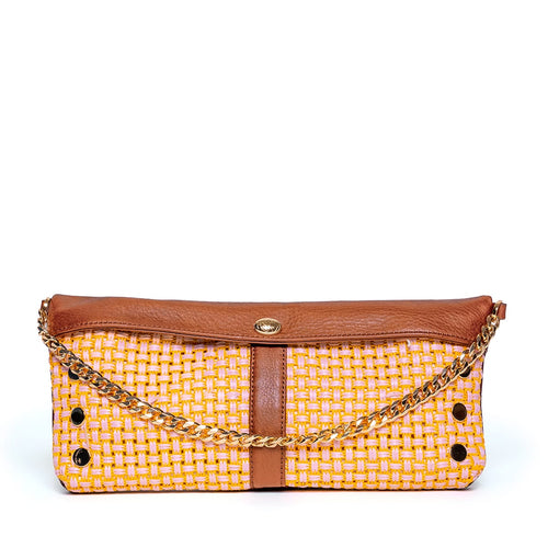INVITATION CLUTCH - Pink Lemonade/Gold-Hammitt-Renee Taylor Gallery