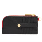 210 EAST - Black/Brushed Gold/Red Zip-Hammitt-Renee Taylor Gallery