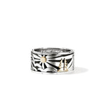 Legends 14K Gold & Silver 11.5mm Band Ring - RMZZ98987X-John Hardy-Renee Taylor Gallery