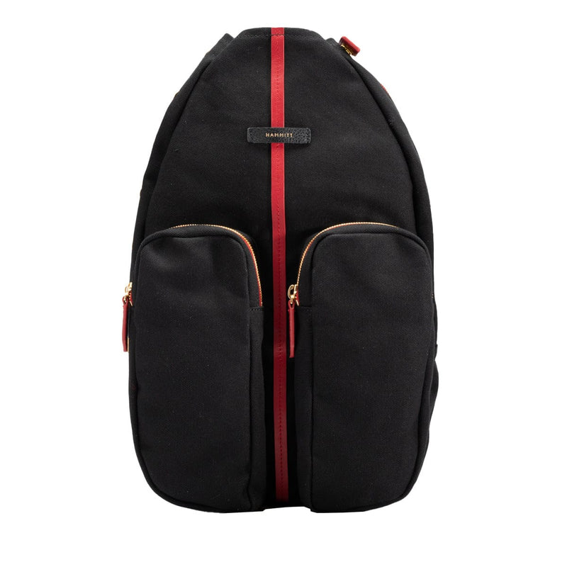 COURTSIDE SLING - Black/Brushed Gold Red Zip-Hammitt-Renee Taylor Gallery